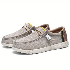 Men's Lightweight Lace-up Slip-On Shoes for Spring and Summer