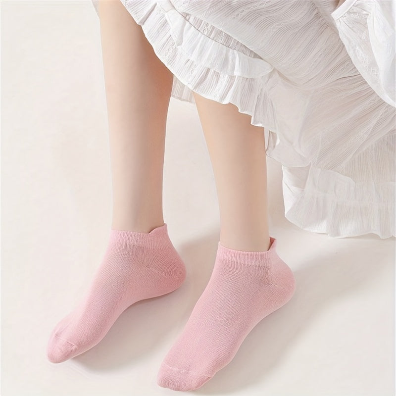 10 Pairs Lightweight Ankle Socks for Women