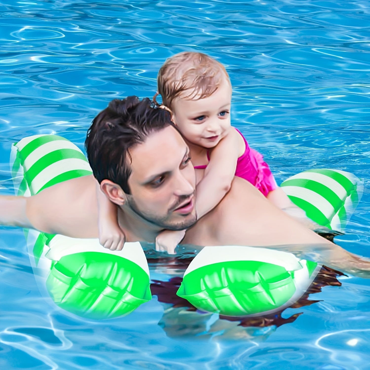 4-in-1 Inflatable Pool Float Hammock for Adults and Kids