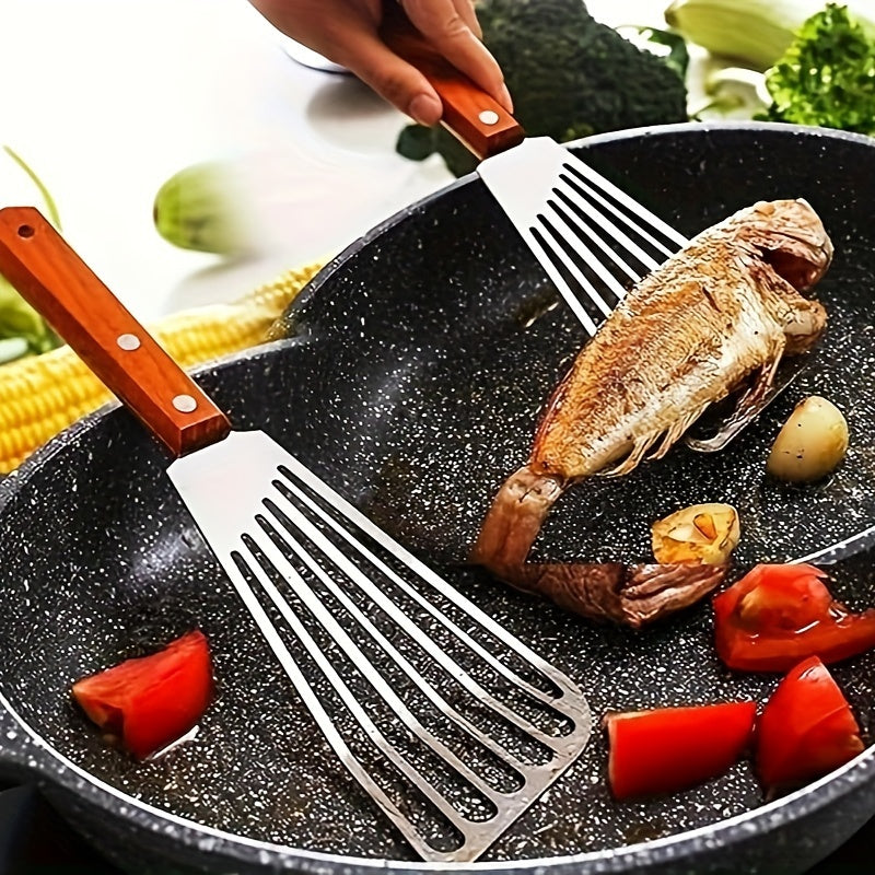 Stainless Steel Frying Shovel for Egg, Steak, and Fish