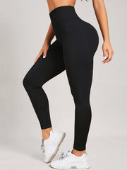 High Waist Stretchy Sports Pants Slimming Yoga Leggings