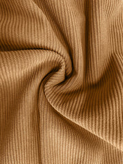 High Waist Corduroy Wide Leg Pants