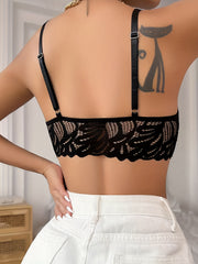 Floral Lace Wire-Free Bras for Women