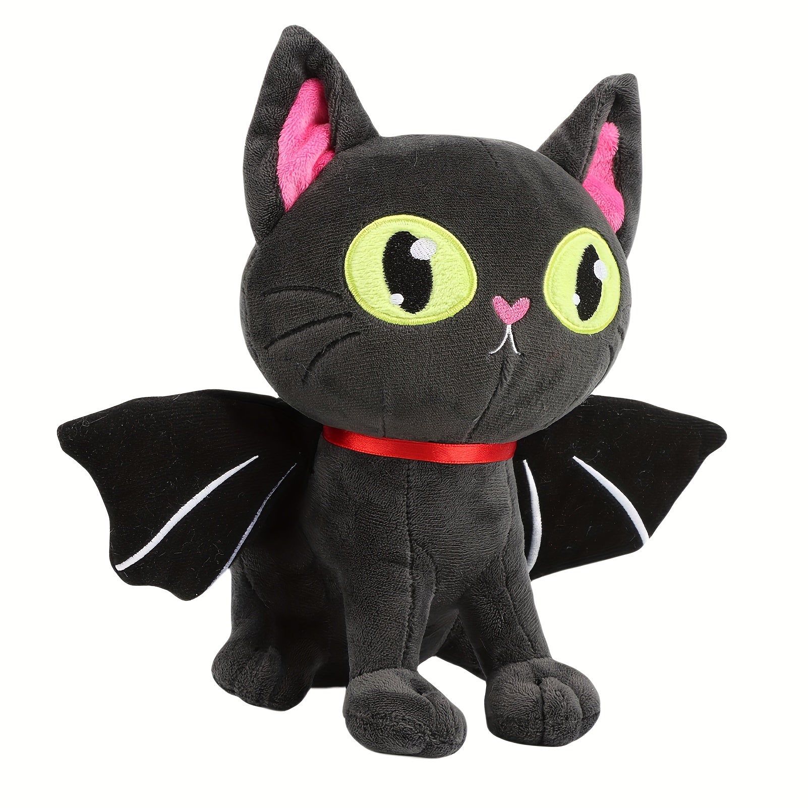 Halloween Bat Cat Plush Toy Stuffed Animal Figure Pillow