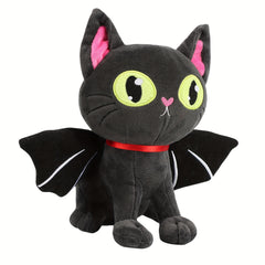 Halloween Bat Cat Plush Toy Stuffed Animal Figure Pillow