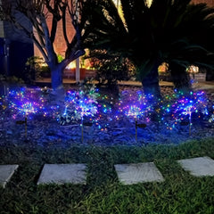Outdoor Solar Firework Lights with 200 LEDs