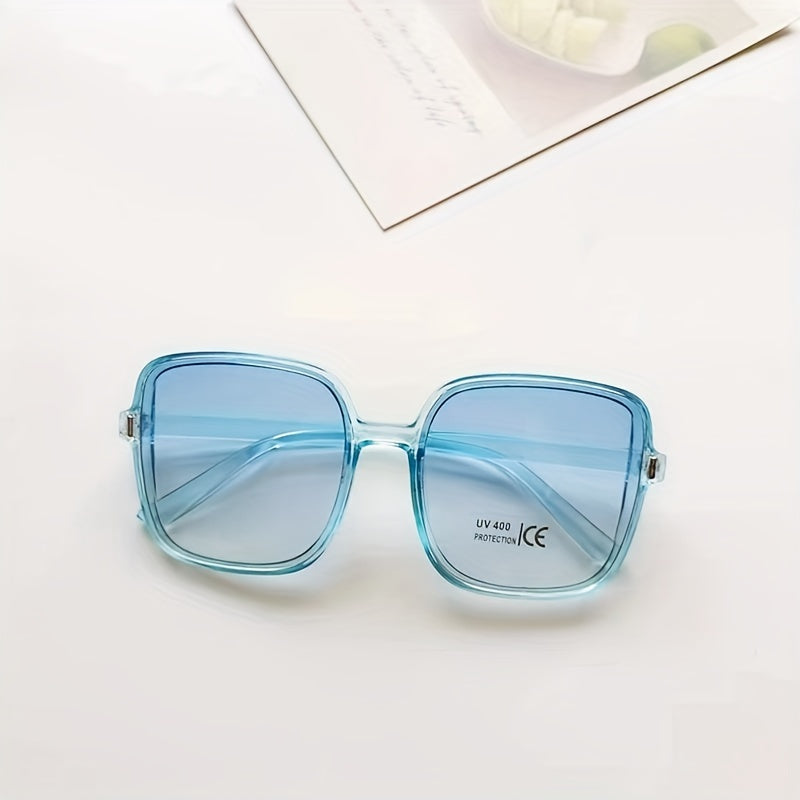 Men's Vintage Square Frame Sunglasses UV Protection