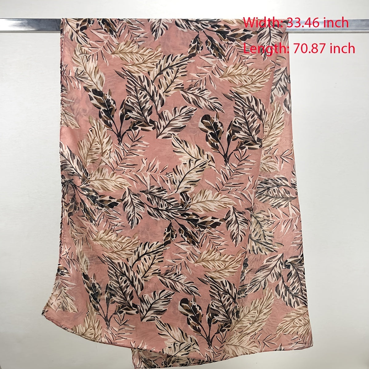 Classic Print Scarf Anti Cold Warm Romantic Vintage Scarf