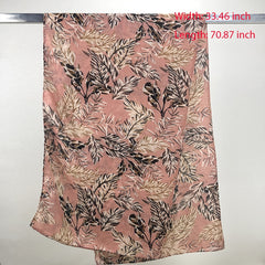 Classic Print Scarf Anti Cold Warm Romantic Vintage Scarf