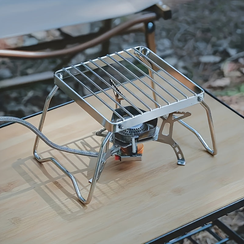 Portable Foldable Kettle Bracket Stainless Steel Stove Bracket