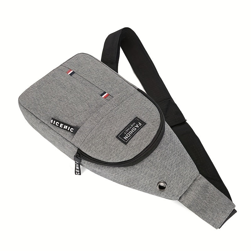 Large Capacity Outdoor Travel Messenger Bag Lightweight Chest Bag