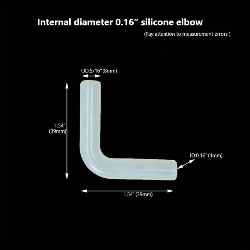 Silicone Elbow Soft Joint Hard Pipe Soft Connection Elastic Rubber Hose Coupling