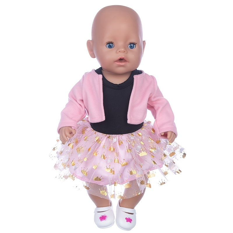 Dress Coat Doll Clothes for 17inch Doll Not Include Doll And Shoes
