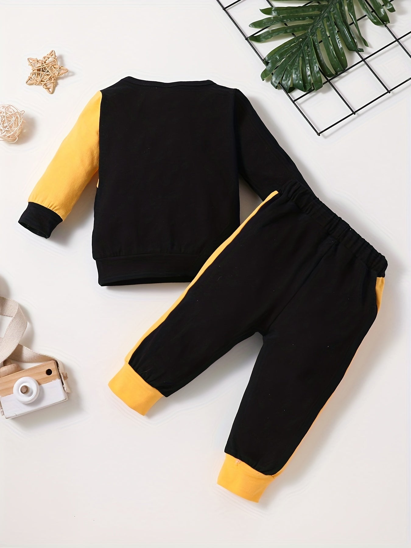 Baby Boys LIL KING Sweatshirt & Pants Set Kids Casual Clothes
