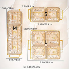 Golden Amber Candy Box for Special Occasions