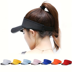 Candy Sports Visor Hat Lightweight Sun Hat Summer Sunshade Baseball Cap