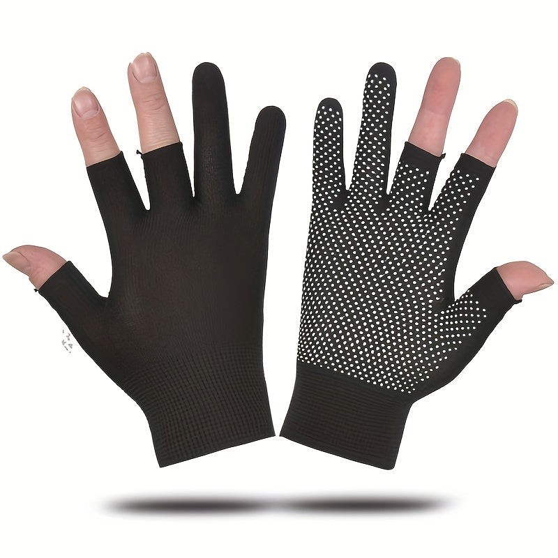 Anti Slip Three Finger Gloves for Cycling Fishing