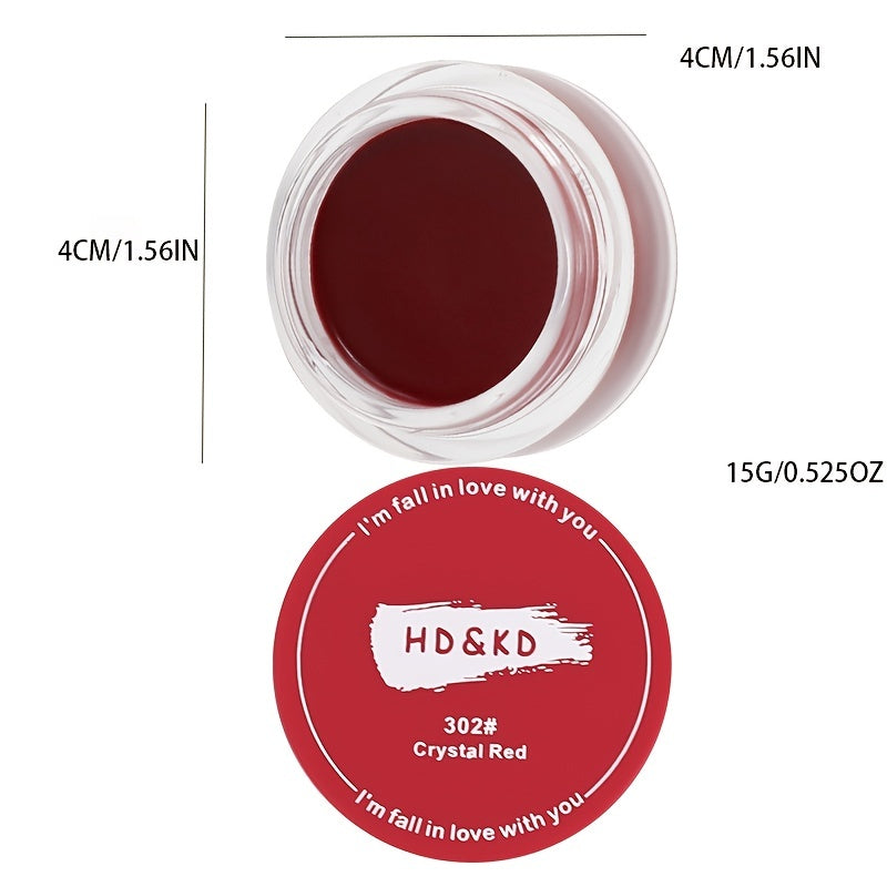 Canned Jelly Lip Mousse Matte Velvet Lip Glaze Non stick Cup Lip Tint