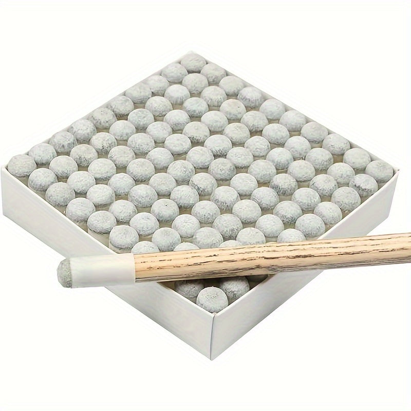 Pool Cue Tip Cover & Chalk Set Billiard Accessories
