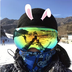 Anti-fog Ski Goggles Windproof UV Protection Snowboard Goggles