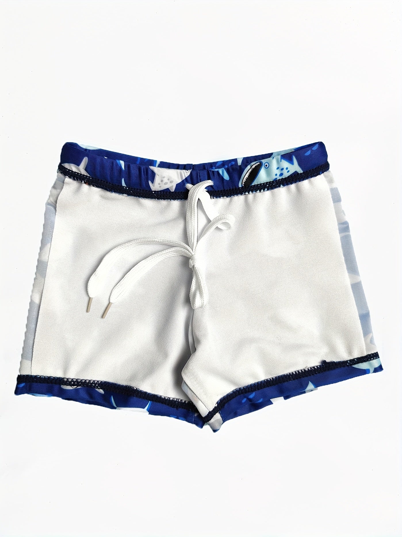 Boys Shark Tee & Shorts Set for Summer Swim