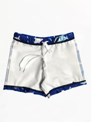 Boys Shark Tee & Shorts Set for Summer Swim