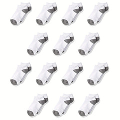 30 Pairs Kids Cotton Socks Breathable Low Cut Ankle Socks