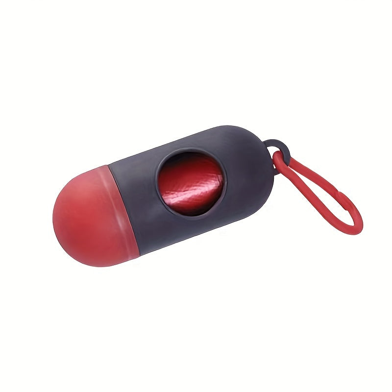 Portable Pet Poop Bag Holder Dispenser for Dog Outdoor Supply