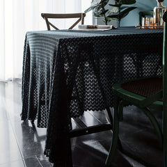 Vintage Lace Tablecloth French Style
