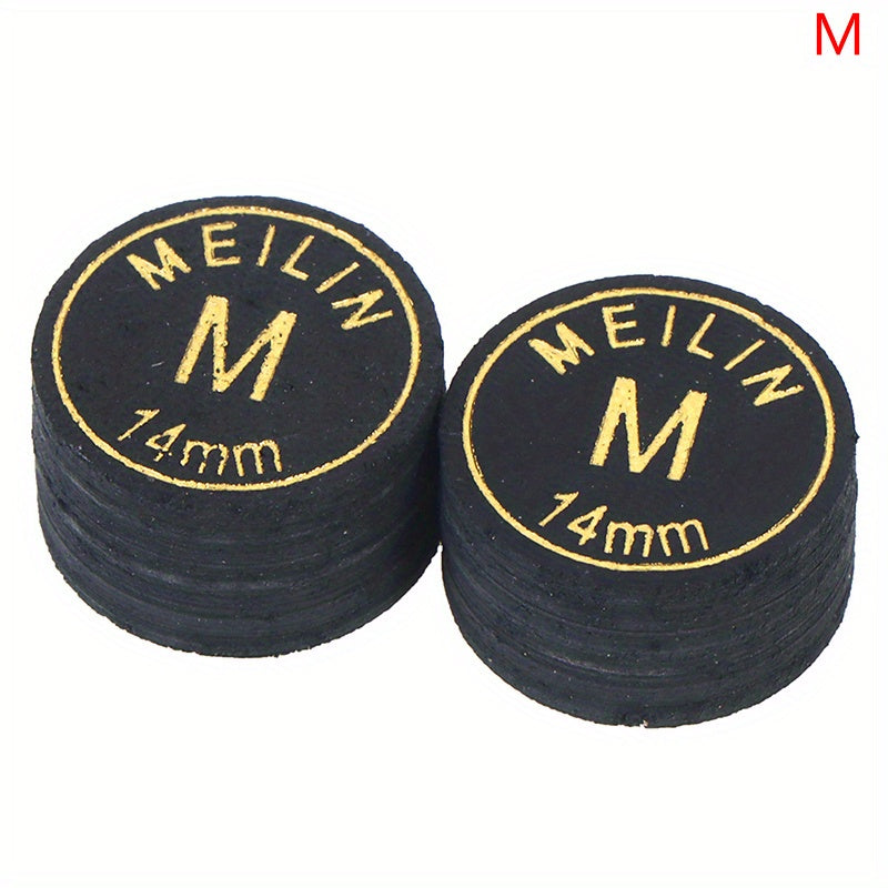2pcs 14mm Pool Stick Tips Pool Cue Tips Replacement Billiards Accessories