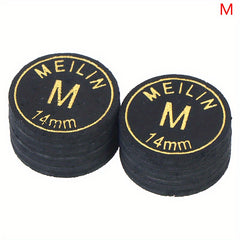 2pcs 14mm Pool Stick Tips Pool Cue Tips Replacement Billiards Accessories