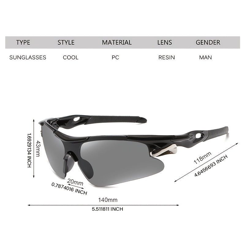 Night Vision Windproof Sunglasses for Outdoor Sports