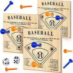 Wooden Triangle Peg Games - Family Board Game - Travel Games