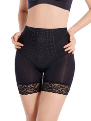 Lace Stitching Shaping Panties Tummy Control Compression Panties