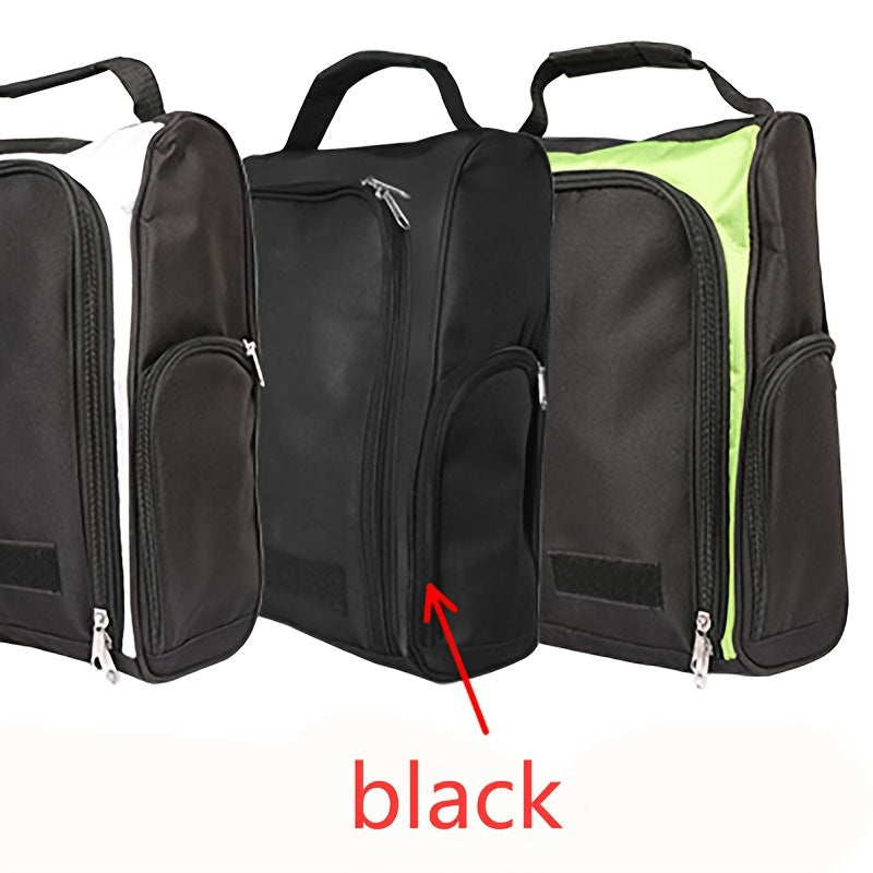 Outdoor Golf Shoe Bag Nylon Shoes Bag Travel Sports Zipper Shoe Case