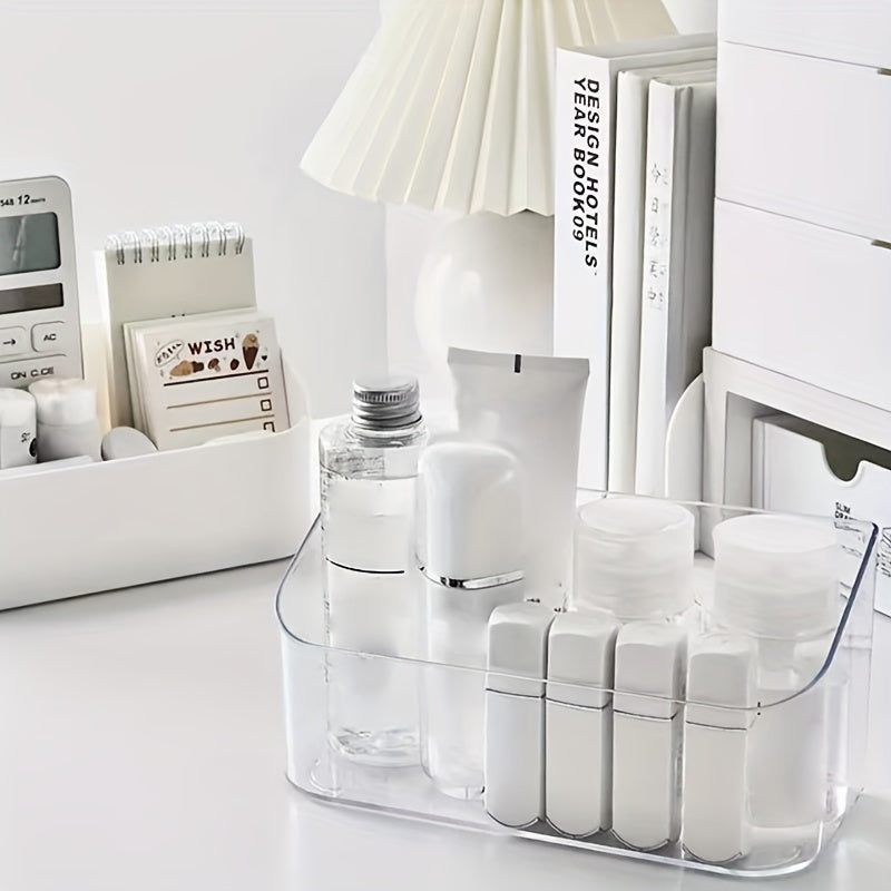 Desktop Cosmetic Storage Box Plastic Drawer Skin Care Shelf Organizer