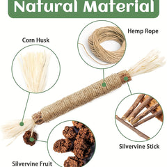 5pc Chew Sticks for Teeth Cleaning & Play Pet Supplies for Indoor Cats