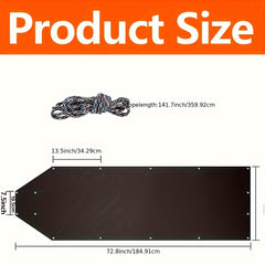 Deer Drag Sleds Utility Sled Portable Gliding Mat Easy Drag Durable