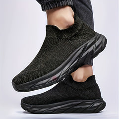 Air Cushion Running Tennis Shoes Lightweight Arch Support Slip On