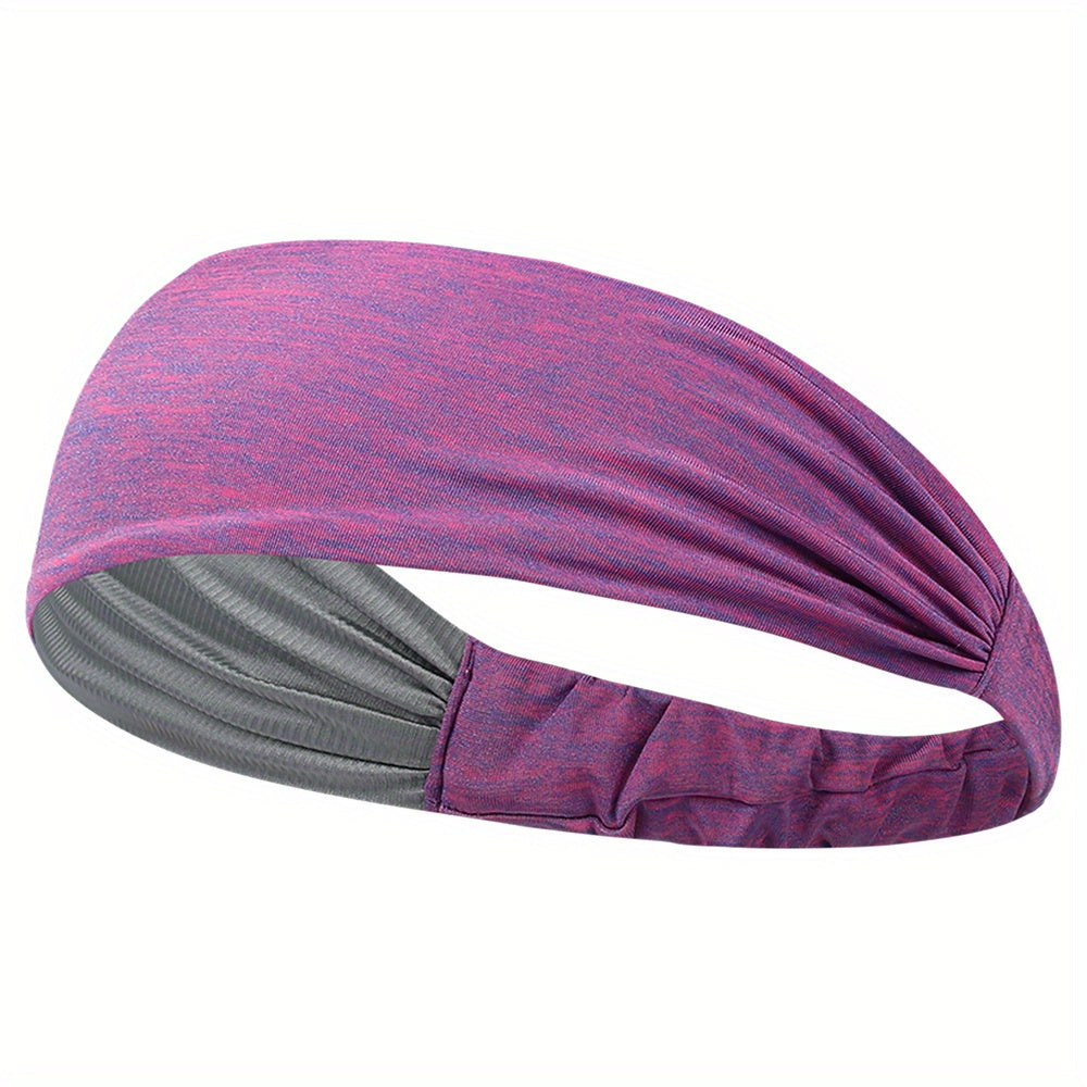 MVPTOO Sport Headband Moisture Wicking Sweatband for Running Cycling Yoga Gym