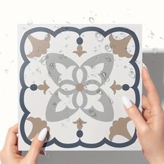 9pcs Mediterranean Style Waterproof Detachable Stickers