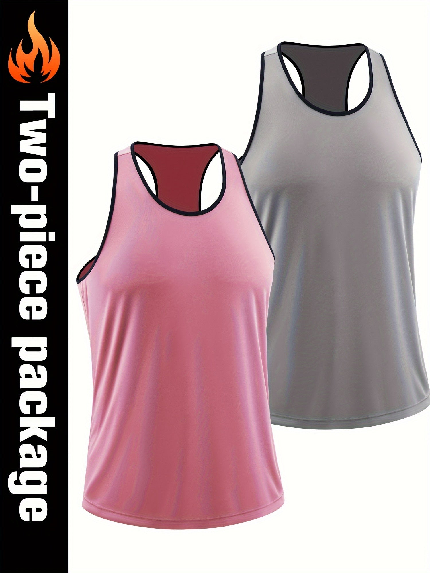 Men's Letter Print Tank Top Quick Dry Stretch Breathable Sleeveless Shirt