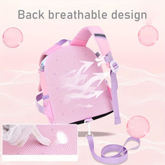 Sweet Unicorn Pattern Backpack for Kids - Girls School Bag