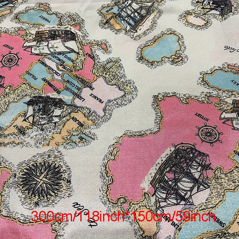 Digital Printed Stretch Fabric for DIY Clothes Sewing