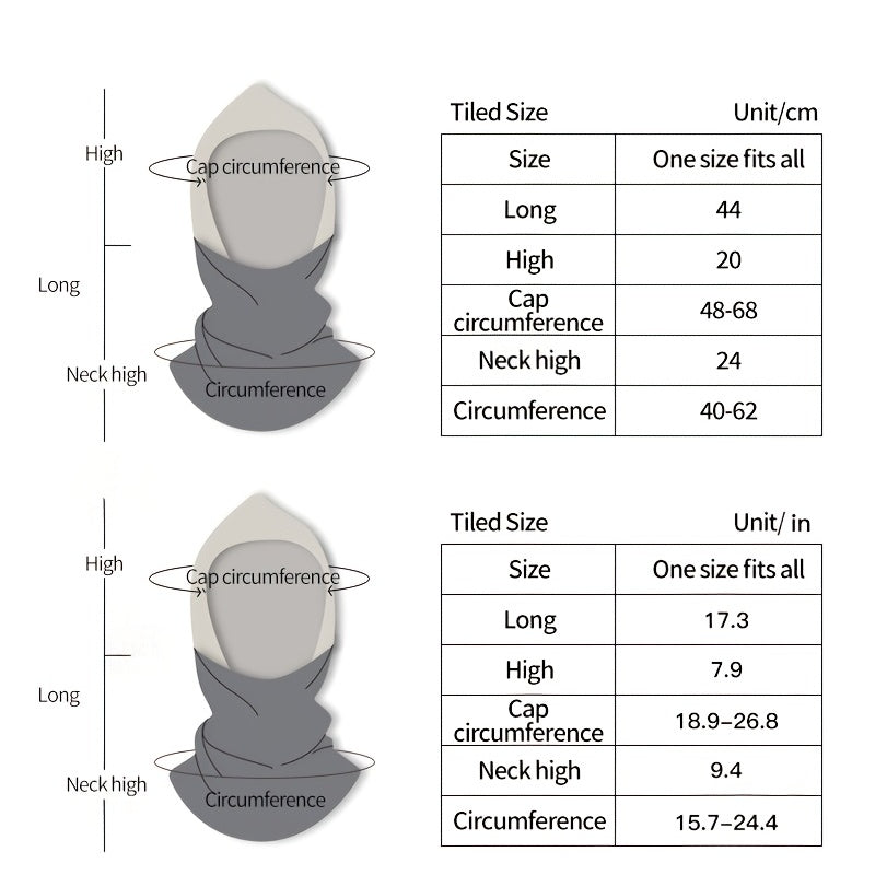 Winter Balaclava Ski Mask Fleece Warm Beanie Outdoor Headwear Cap