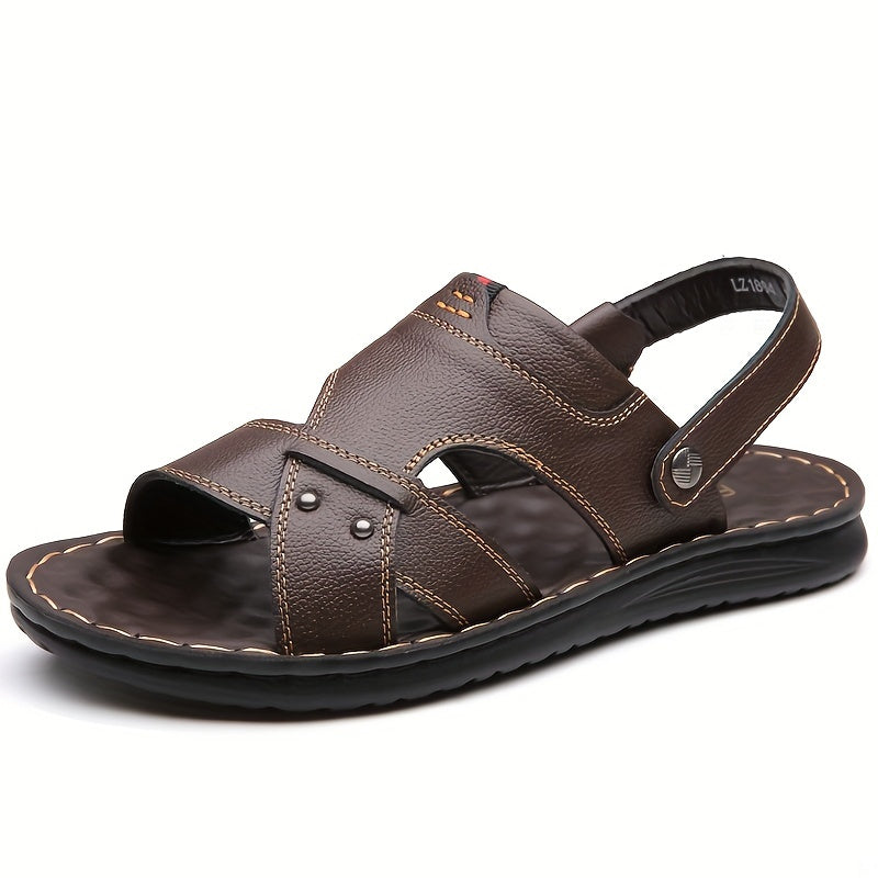 Men's Non Slip Sandals Quick Drying Comfy Slides Beach Shoes