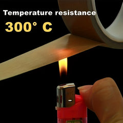 High Temp Teflon Tape 300C PTFE Cloth Heat Insulation Adhesive Strips