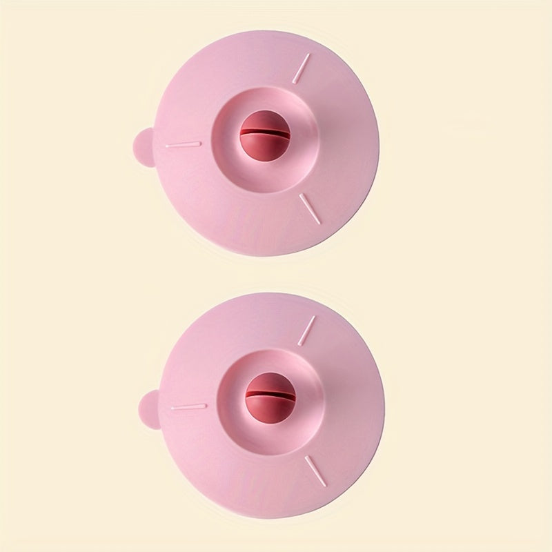 4pcs Silicone Cup Lid Mug Covers - Airtight Seal for Beverages