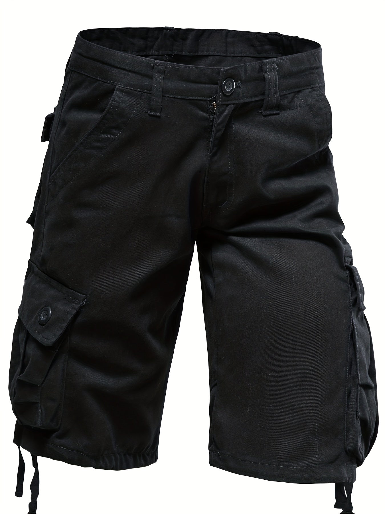 Men's Casual Camo Pattern Cargo Shorts With Pocket
