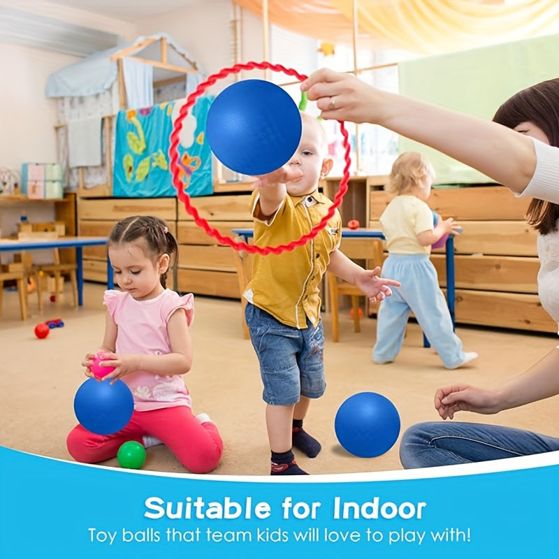 15 24 Cm Dodgeball Bouncy Playground Ball Inflatable Kickball Handball Soft Rubb